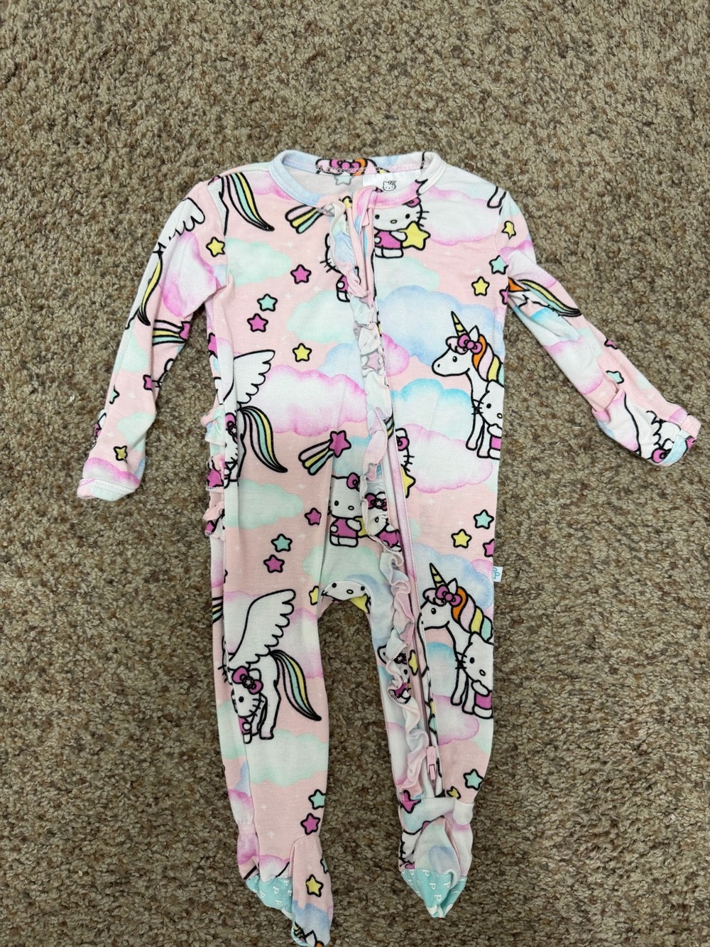 Posh Peanut hello kitty sleeper 0-3 months